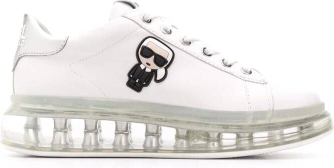 Karl Lagerfeld Karlito patch sneakers White