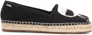 Karl Lagerfeld Karlito slip-on espadrilles Black