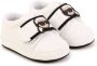 Karl Lagerfeld Kids Ikonik Karl touch-strap slippers White - Thumbnail 1