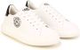 Karl Lagerfeld Kids logo-print lace-up leather sneakers White - Thumbnail 1