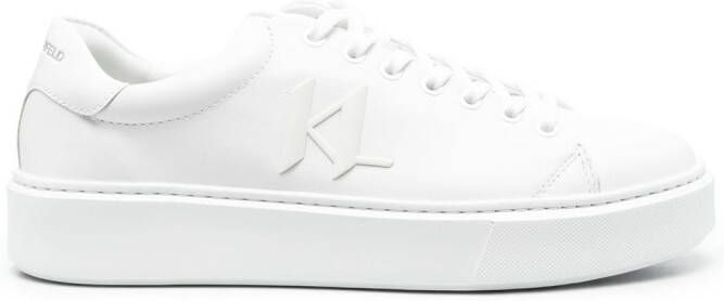 Karl Lagerfeld KL signature low-top sneakers White