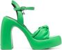 Karl Lagerfeld 120mm knot-detail sandals Green - Thumbnail 1