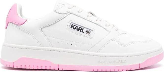 Karl Lagerfeld Krew KL Kounter leather sneakers White