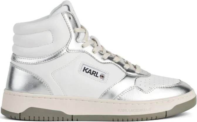 Karl Lagerfeld Krew Kollar high-top sneakers White
