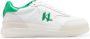 Karl Lagerfeld logo-appliqué perforated-detail sneakers White - Thumbnail 1