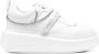 Karl Lagerfeld logo-print chain-link detailed sneakers White - Thumbnail 1