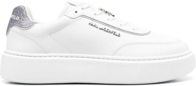 Karl Lagerfeld Maxi Kup lace-up sneakers White
