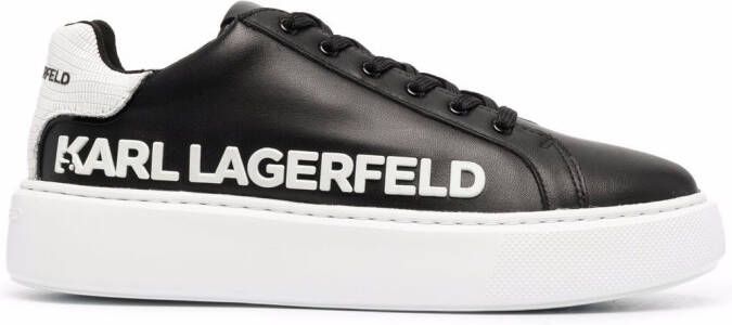 Karl Lagerfeld Maxi Kup logo-print sneakers Black