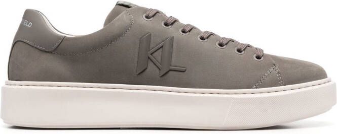 Karl Lagerfeld Maxi Kup monogram sneakers Grey