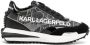 Karl Lagerfeld monogram-pattern low-top sneakers Black - Thumbnail 1
