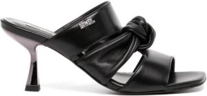 Karl Lagerfeld Panache 80mm knot-detailing sandals Black