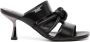 Karl Lagerfeld Panache 80mm knot-detailing sandals Black - Thumbnail 1