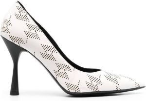 Karl Lagerfeld Panache Court shoes White