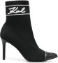 Karl Lagerfeld Pandara Signia sock boots Black - Thumbnail 1