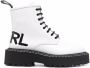 Karl Lagerfeld Patrol II lace-up boots White - Thumbnail 1