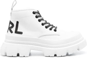 Karl Lagerfeld Trekka Max high-top sneakers White
