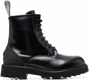 Karl Lagerfeld Troupe leather boots Black