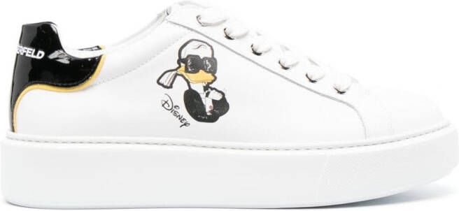 Karl Lagerfeld x Disney low-top sneakers White