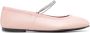 Kate Cate Juliette leather ballerina shoes Pink - Thumbnail 1