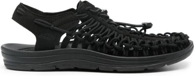 KEEN FOOTWEAR Uneek flat sandals Black