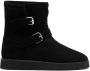 Kenzo buckle-detail suede boots Black - Thumbnail 1