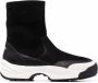 Kenzo chunky sole leather boots Black - Thumbnail 1