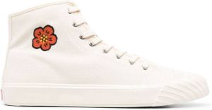 Kenzo high-top lace-up sneakers Neutrals