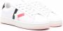 Kenzo Kids cushioned lace-up trainers White - Thumbnail 1
