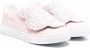 Kenzo Kids embroidered tiger slip-on sneakers Pink - Thumbnail 1