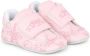 Kenzo Kids graphic-print touch-strap slippers Pink - Thumbnail 1