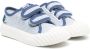 Kenzo Kids Poppy embroidered stripe trainers Blue - Thumbnail 1