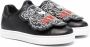 Kenzo Kids tiger-embroidery sneakers Black - Thumbnail 1