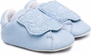 Kenzo Kids Tiger Head pre-walkers Blue
