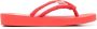 Kenzo logo-patch striped flip flops Red - Thumbnail 1
