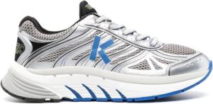 Kenzo Pace lace-up sneakers Silver