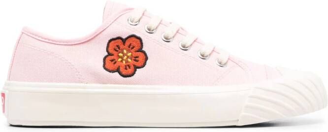 Kenzo school BOKE Flower sneakers Pink