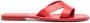 Kenzo strap design flat sandals Red - Thumbnail 1