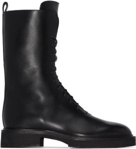 KHAITE Conley combat boots Black