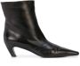 KHAITE The Arizona 50mm leather ankle boots Black - Thumbnail 1