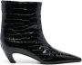 KHAITE The Arizona 50mm ankle boots Black - Thumbnail 1