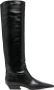 KHAITE The Marfa leather boots Black - Thumbnail 1