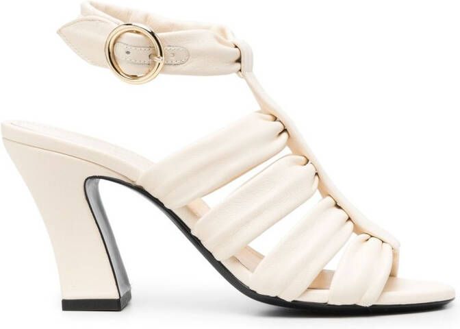 KHAITE The Perth 85mm sandals White