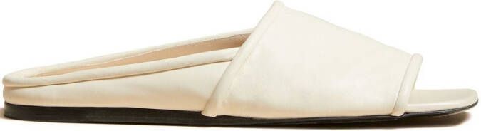 KHAITE The Stagg flat sandals Neutrals