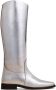 KHAITE The Wooster Riding boots Silver - Thumbnail 1