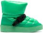 Khrisjoy ankle padded-design ski boots Green - Thumbnail 1