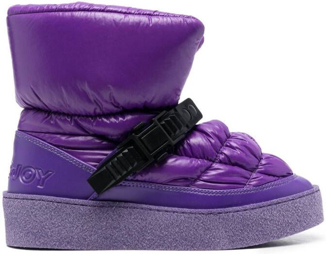 Khrisjoy ankle padded-design ski boots Purple