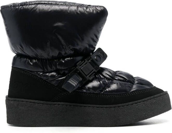 Khrisjoy padded buckle-fastening boots Black