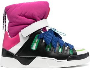 Khrisjoy quilted high-top sneakers Pink