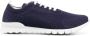 Kiton lace-up knitted sneakers Blue - Thumbnail 1