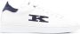 Kiton logo-embroidered low-top sneakers White - Thumbnail 1
